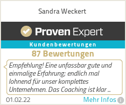 Erfahrungen & Bewertungen zu Sandra Weckert
